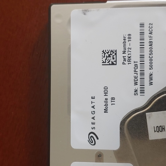 SEAGATE 1TB Mobile HDD - Picture 3 of 7